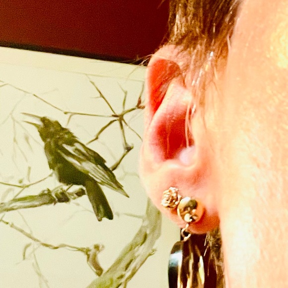 Vintage 14k Smokey topaz drop earrings. Stunning and pristine. - Picture 5 of 6